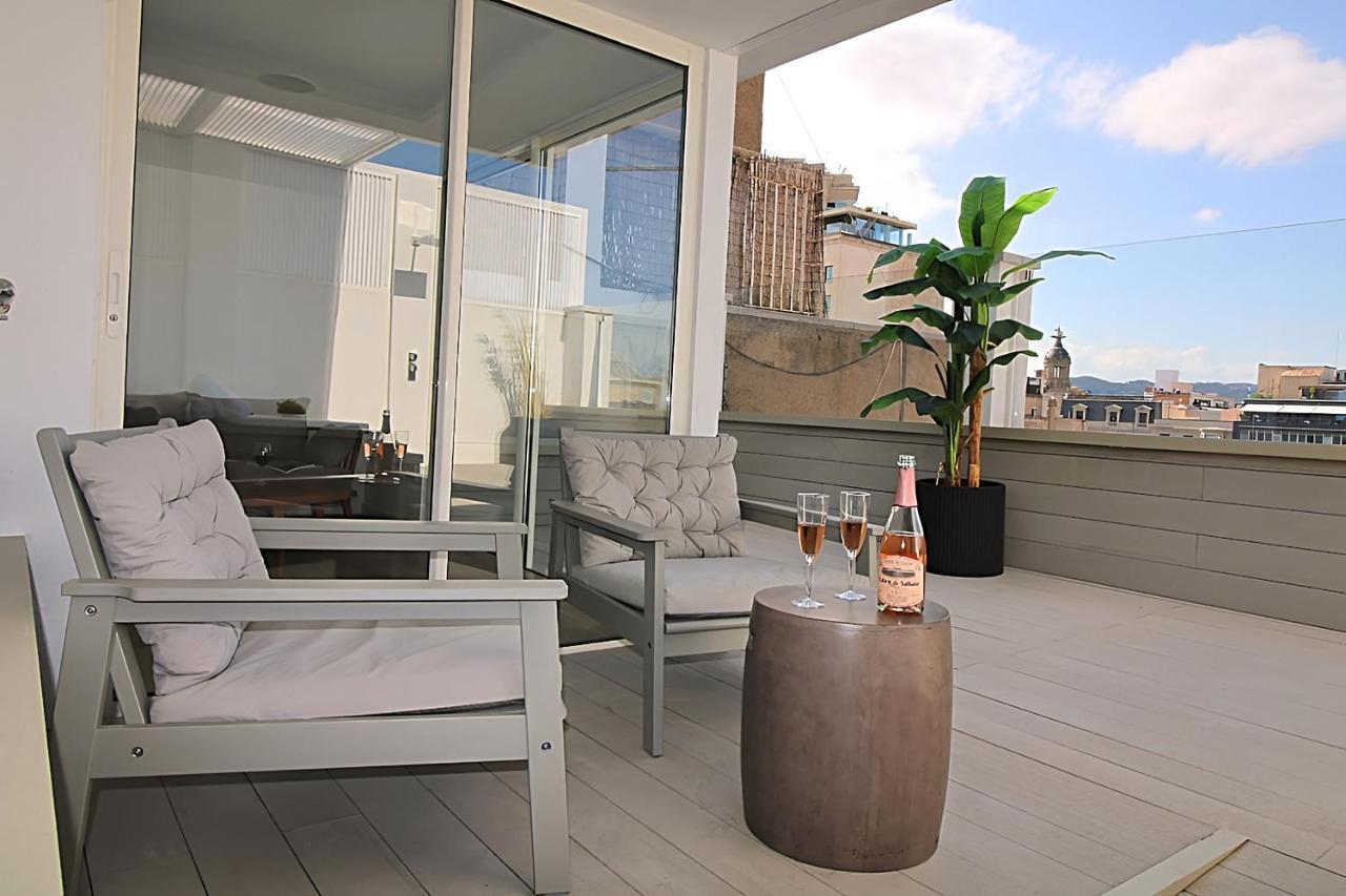 Incredible Penthouse With Jacuzzi In The Center, Unique In The Area Apartment Barcelona Bagian luar foto